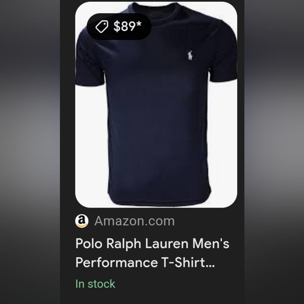 Brand New Polo Ralph Lauren Mens Performance TShirt Retails 89
